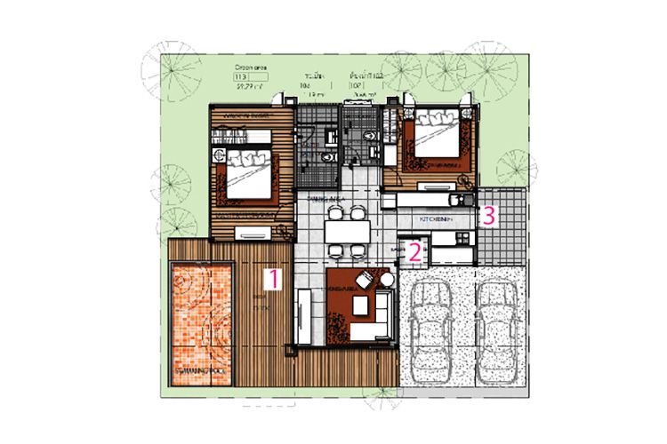 ภาพแบบบ้าน-The Maple Premium