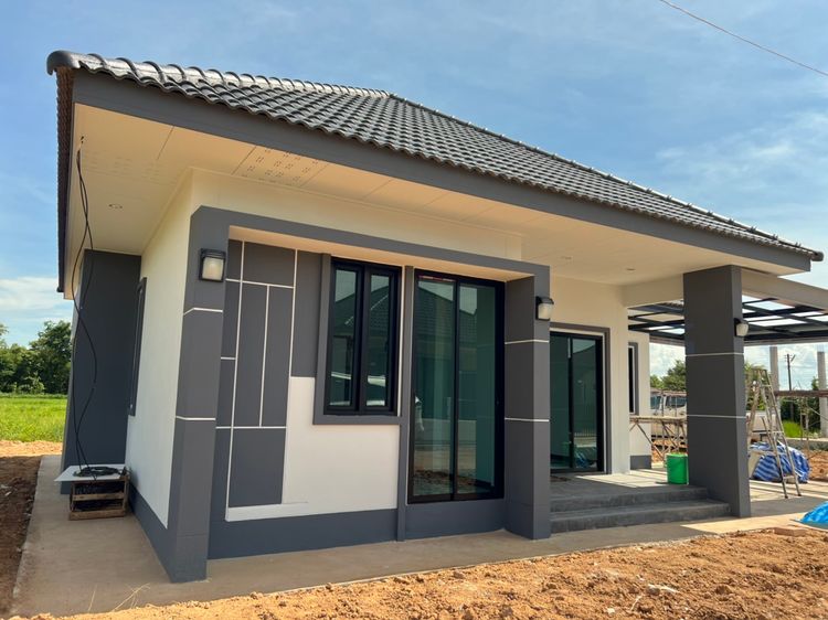 ภาพแบบบ้าน-บ้านทรงหลังคาปั้นหยา