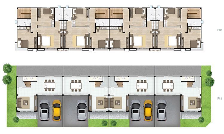 ภาพแบบบ้าน-ซุปเปอร์ ทาวน์โฮม