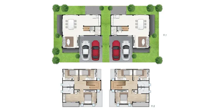 ภาพแบบบ้าน-ซิงเกิ้ลโฮม