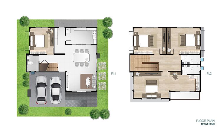 ภาพแบบบ้าน-ซิงเกิ้ลโฮม