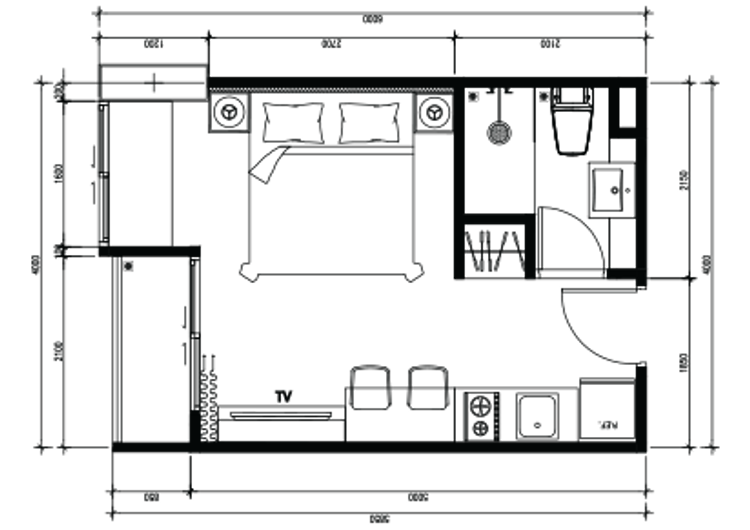 ภาพแบบบ้าน-สตูดิโอ