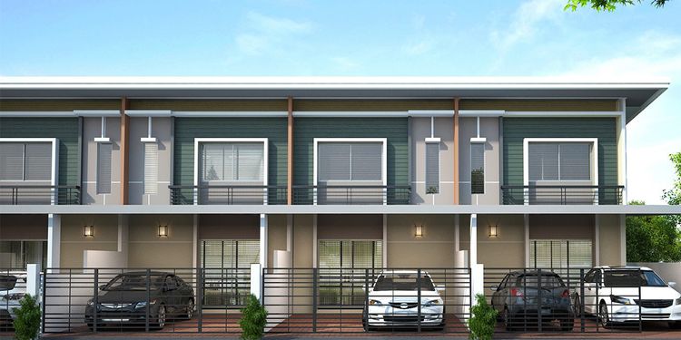 ภาพแบบบ้าน-ไลฟ์ ทาวน์โฮม บ้านบึง