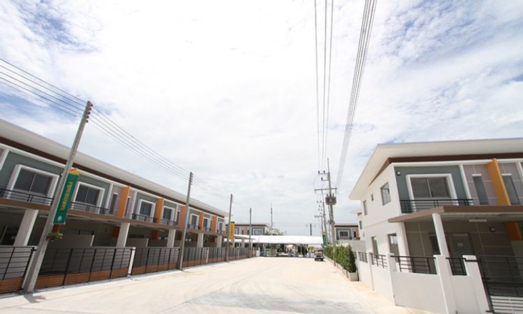 ภาพแบบบ้าน-ไลฟ์ ทาวน์โฮม บ้านบึง