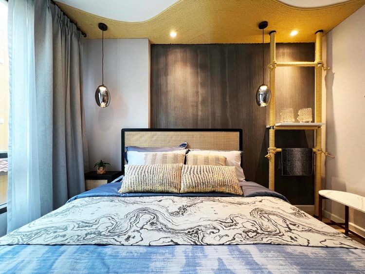 ภาพแบบบ้าน-2 Bedrooms 2 Bathrooms with furniture