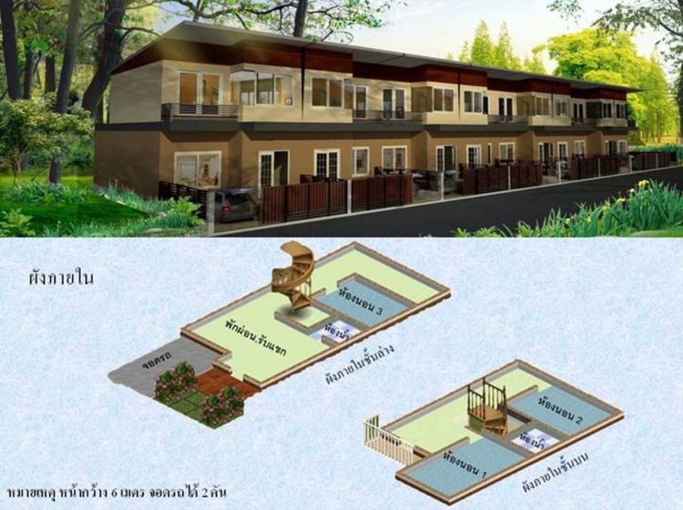 ภาพแบบบ้าน-ทาวน์โฮม