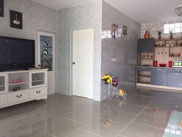 ภาพแบบบ้าน-ทาวน์โฮมชั้นเดียวโครงการกานต์สินี ซิตี้ 2 ชลบุรี