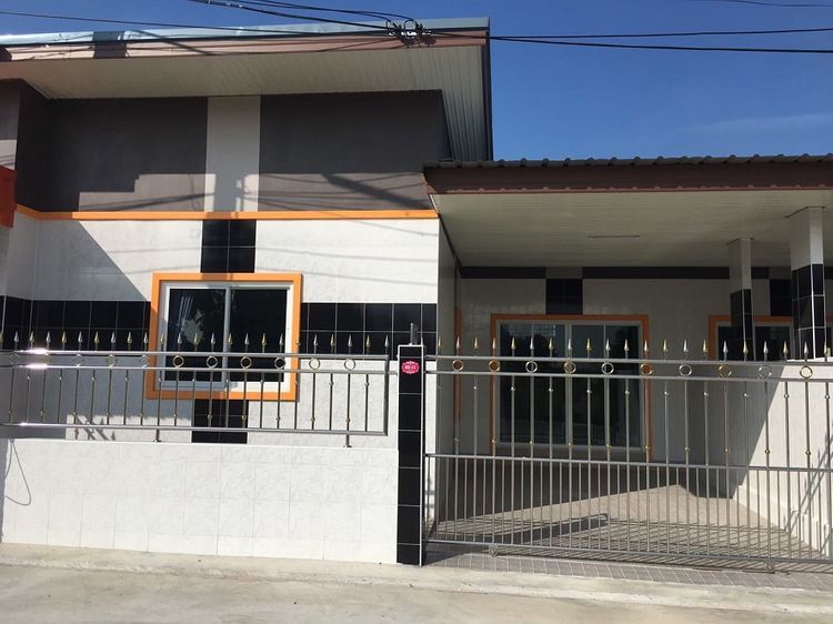 ภาพแบบบ้าน-ทาวน์โฮมชั้นเดียวโครงการกานต์สินี ซิตี้ 2 ชลบุรี