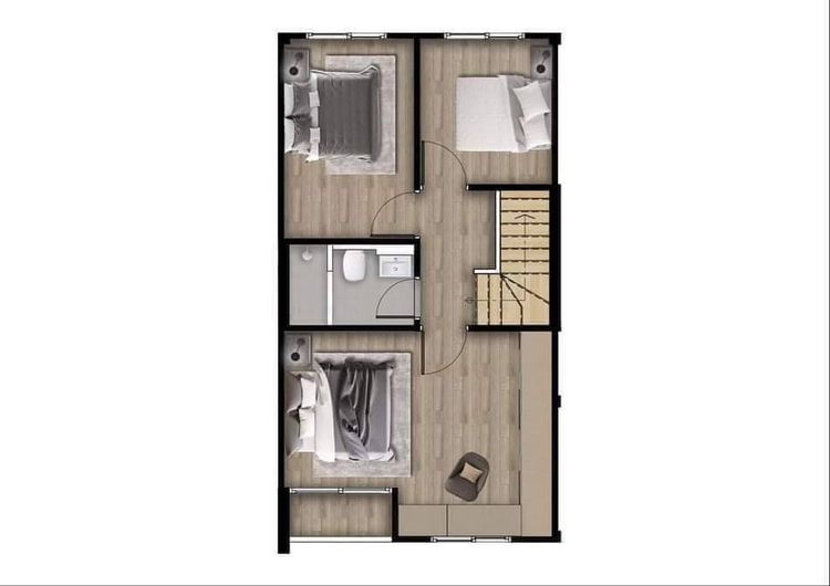 ภาพแบบบ้าน-โครงการดีโฮม พลัส