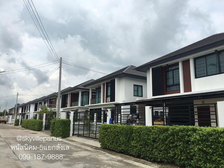 ภาพแบบบ้าน-สกายวิวล์ พนัสนิคม