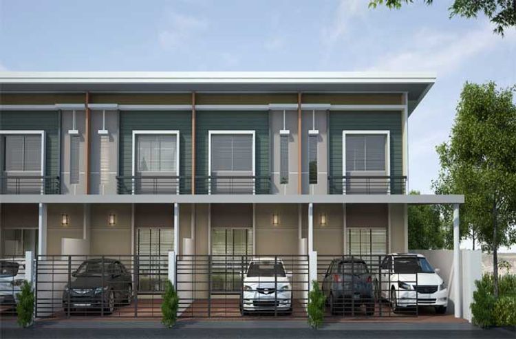 ภาพแบบบ้าน-ทาวน์โฮม 2 ชั้น