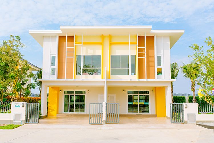 ภาพแบบบ้าน-พาโน วิลเลจ แหลมฉบัง วัดทุ่งกราด