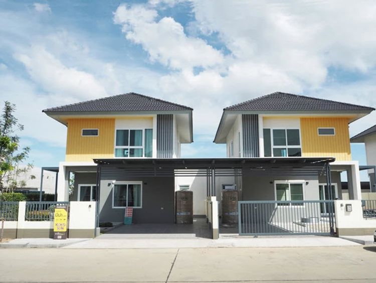 ภาพแบบบ้าน-พาโน วิลเลจ แหลมฉบัง วัดทุ่งกราด