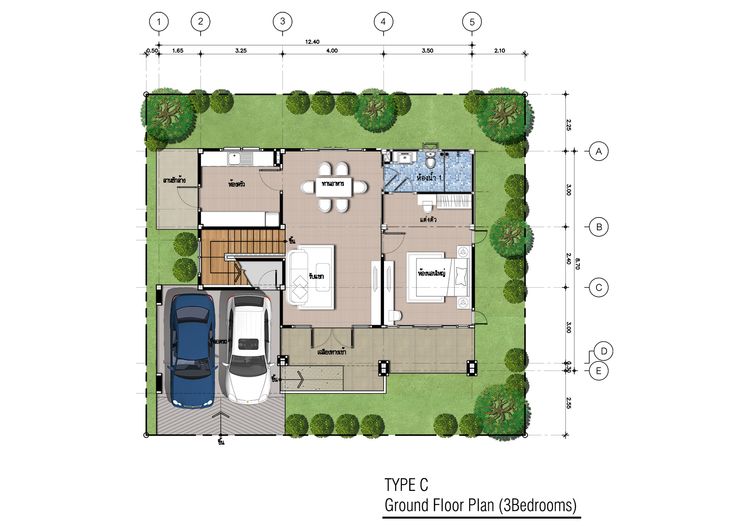 ภาพแบบบ้าน-บ้านสิริน