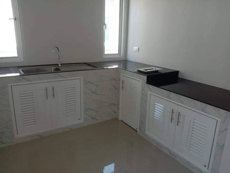 ภาพแบบบ้าน-กษิรา กรีนพีช บ้านเแฝดชั้นเดียว