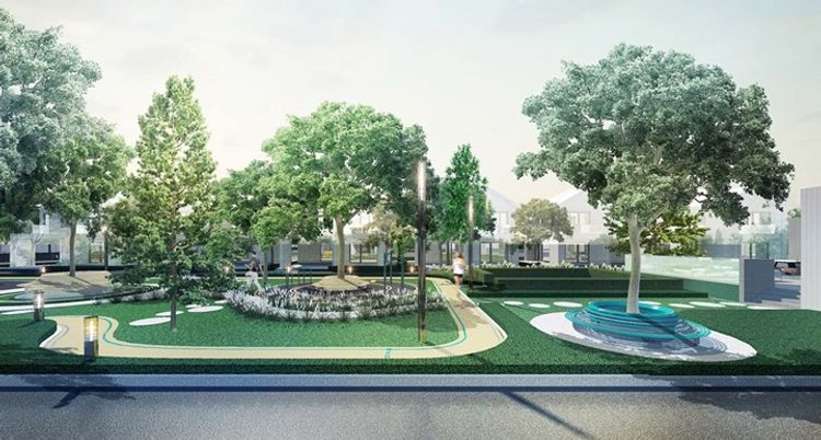 ภาพแบบบ้าน-บ้านเดี่ยว 2 ชั้น