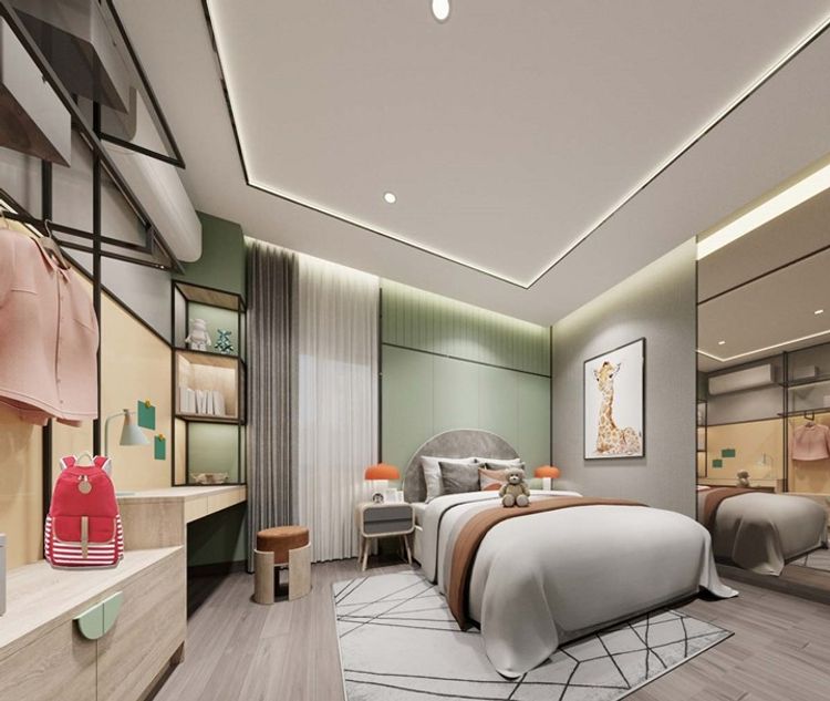 ภาพแบบบ้าน-บ้านเดี่ยว 2 ชั้น