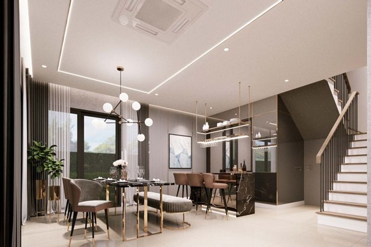 ภาพแบบบ้าน-บ้านเดี่ยว 2 ชั้น