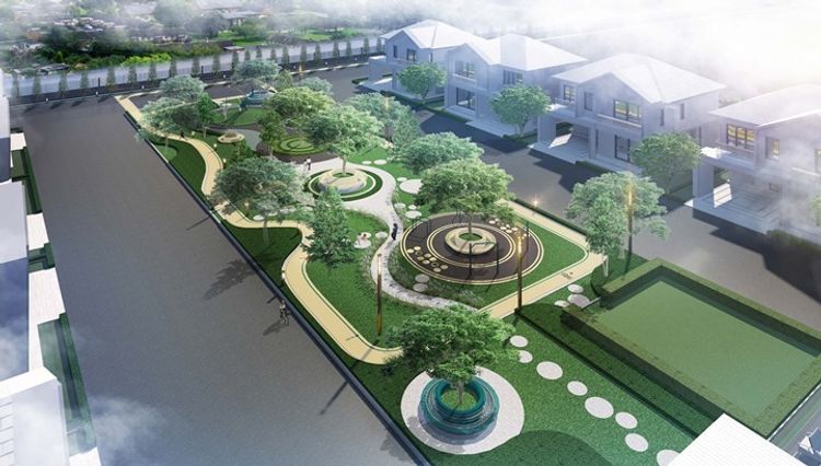 ภาพแบบบ้าน-บ้านแฝด 2 ชั้น