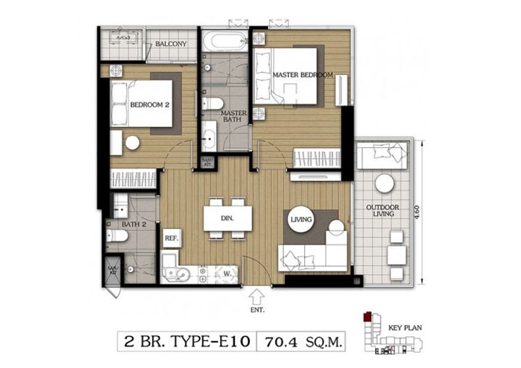 ภาพแบบบ้าน-2 Bedroom