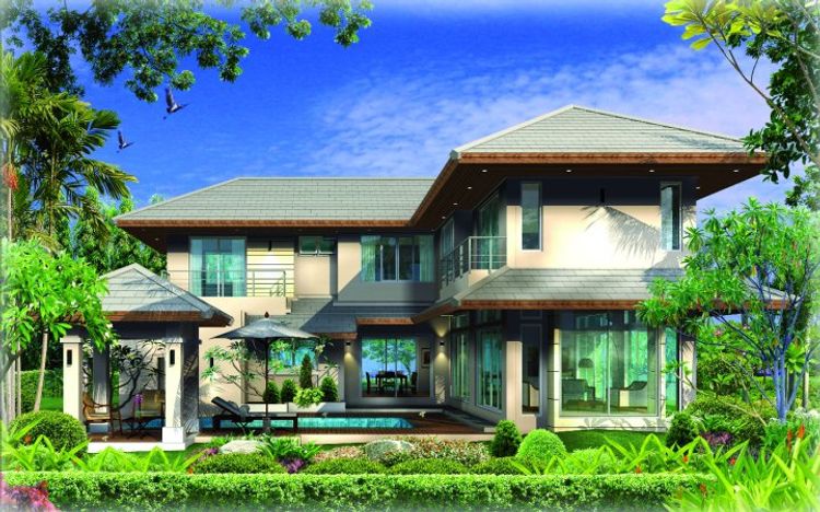 ภาพแบบบ้าน-fresh breeze villa