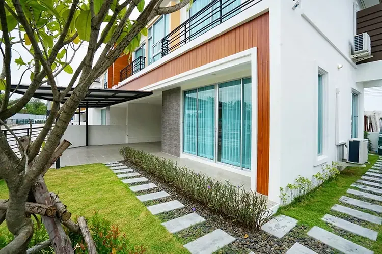 ภาพแบบบ้าน-บ้านแฝดสองชั้น