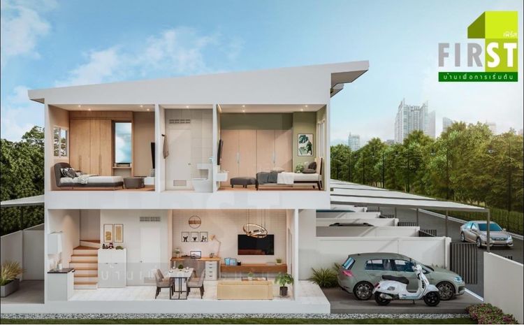 ภาพแบบบ้าน-ทาวน์โฮม