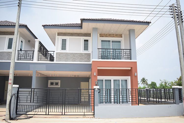 ภาพแบบบ้าน-บ้านแฝด 2 ชั้น