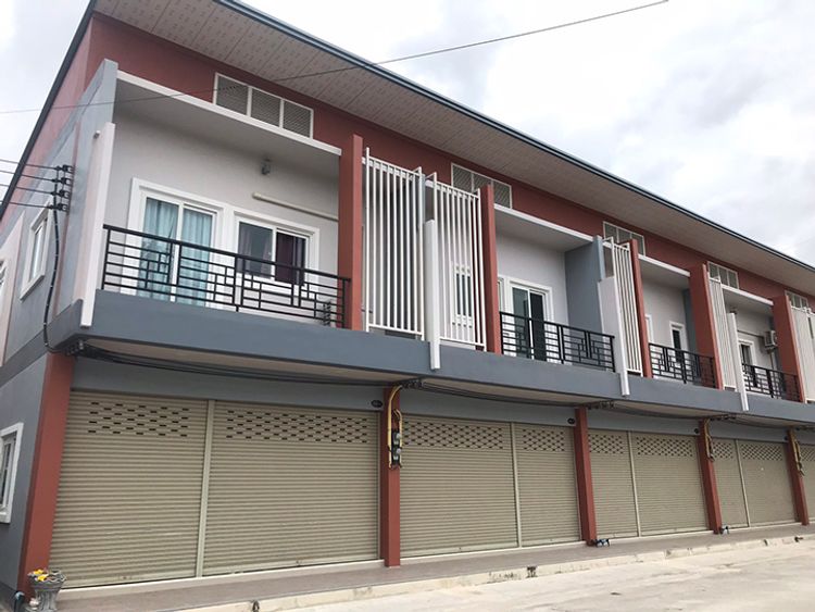 ภาพแบบบ้าน-อาคารพาณิย์ 2 ชั้น