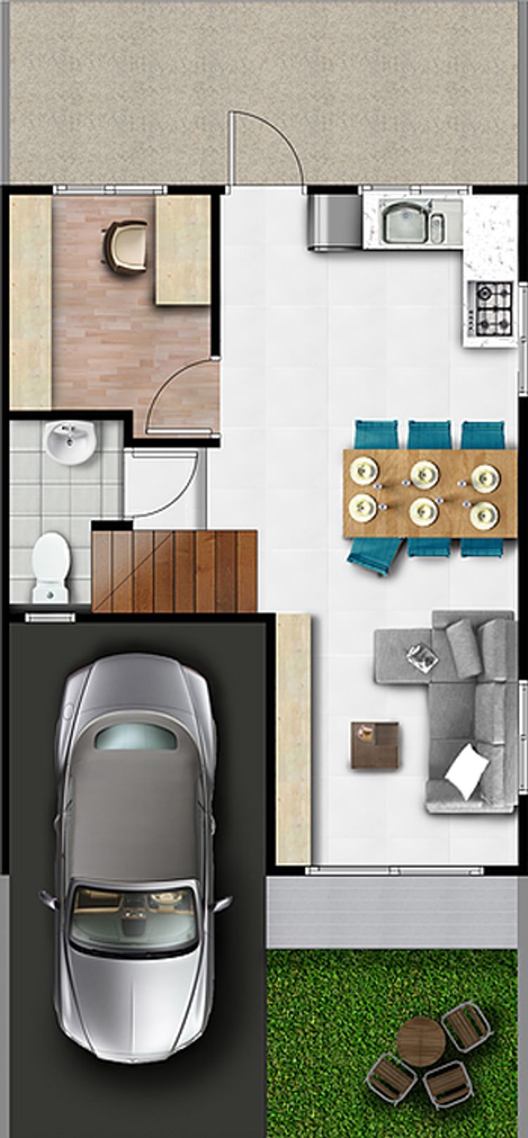 ภาพแบบบ้าน-เดอะไพร์ม แอท บ้านบึง