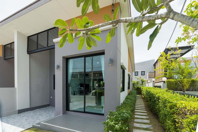 ภาพแบบบ้าน-ทาวน์โฮม ชั้นเดียว