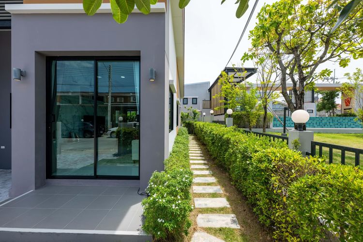 ภาพแบบบ้าน-ทาวน์โฮม ชั้นเดียว