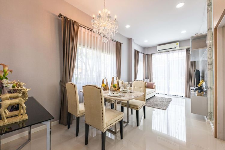 ภาพแบบบ้าน-ทาวน์โฮม ชั้นเดียว