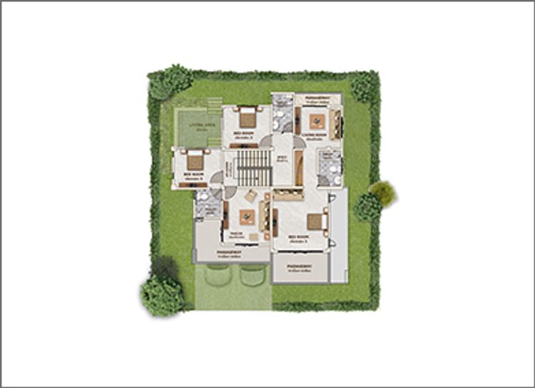 ภาพแบบบ้าน-บ้านธนาลัย บ้านบึง