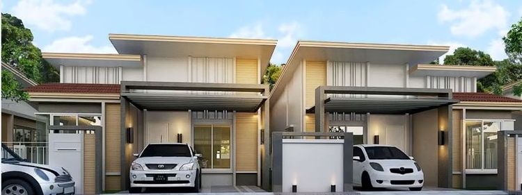 ภาพแบบบ้าน-บ้านแฝดใหญ่