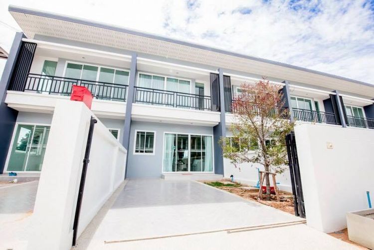 ภาพแบบบ้าน-าวน์โฮม 2 ชั้น