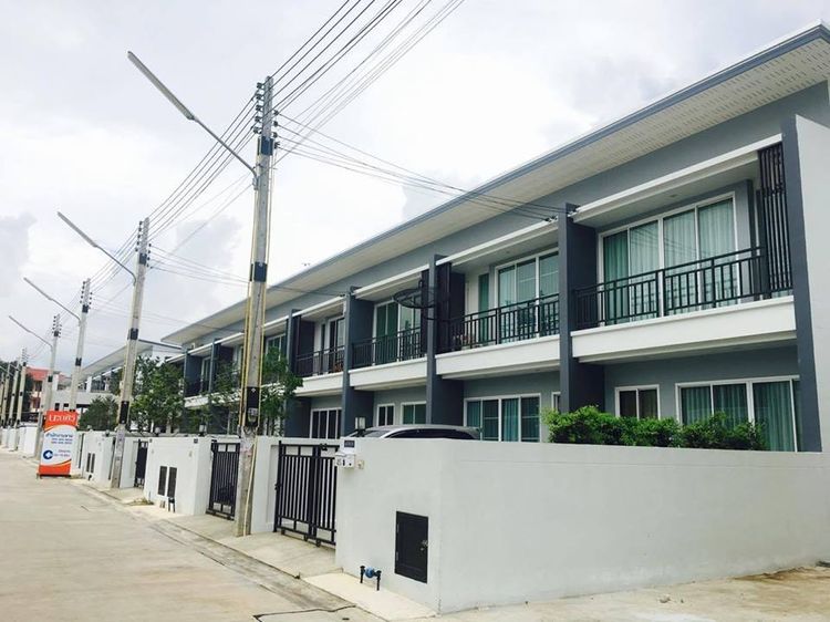 ภาพแบบบ้าน-าวน์โฮม 2 ชั้น