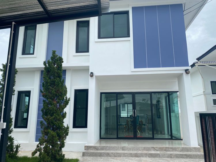 ภาพแบบบ้าน-บ้านเดี่ยวสองชั้น