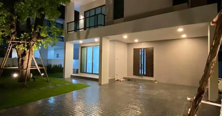 ภาพแบบบ้าน-บ้านแฝดสองชั้น