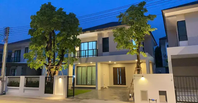 ภาพแบบบ้าน-บ้านเดี่ยวสองชั้น