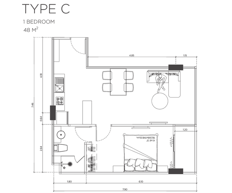 ภาพแบบบ้าน-Studio