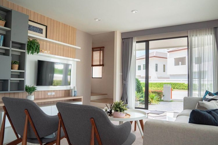 ภาพแบบบ้าน-ทาวน์โฮมสองชั้น