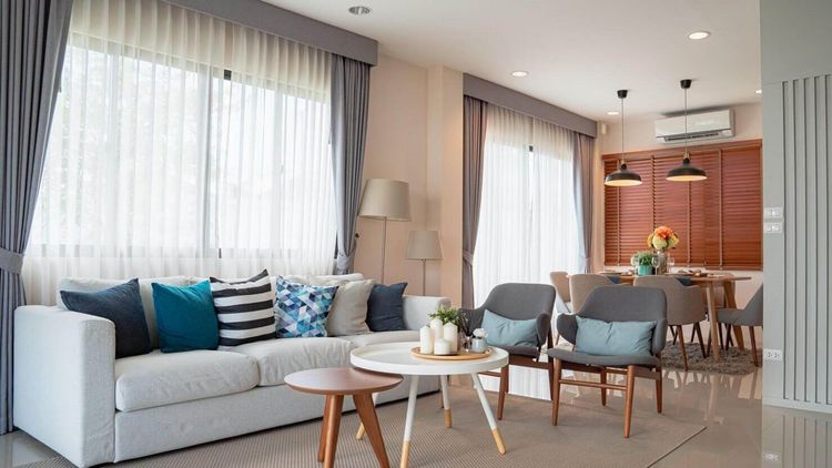 ภาพแบบบ้าน-ทาวน์โฮมสองชั้น