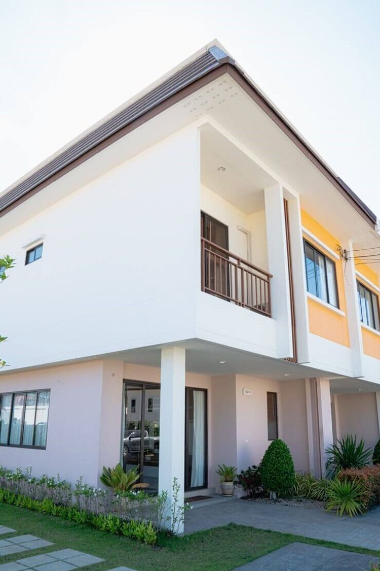 ภาพแบบบ้าน-ทาวน์โฮมสองชั้น