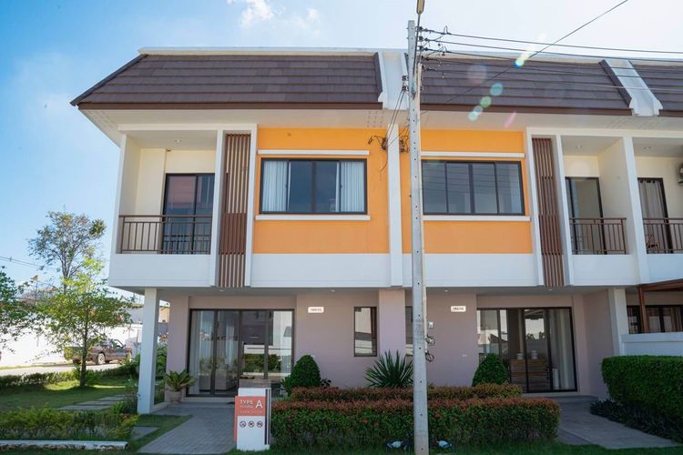 ภาพแบบบ้าน-ทาวน์โฮมสองชั้น