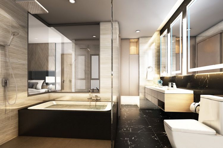 ภาพแบบบ้าน-Unit mix : สตูดิโอ