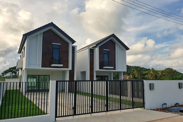 ภาพแบบบ้าน-บ้าน 2 ชั้นสไตล์โมเดิร์น