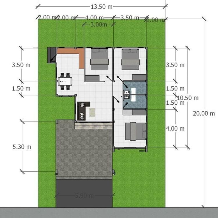 ภาพแบบบ้าน-นารา โฮม