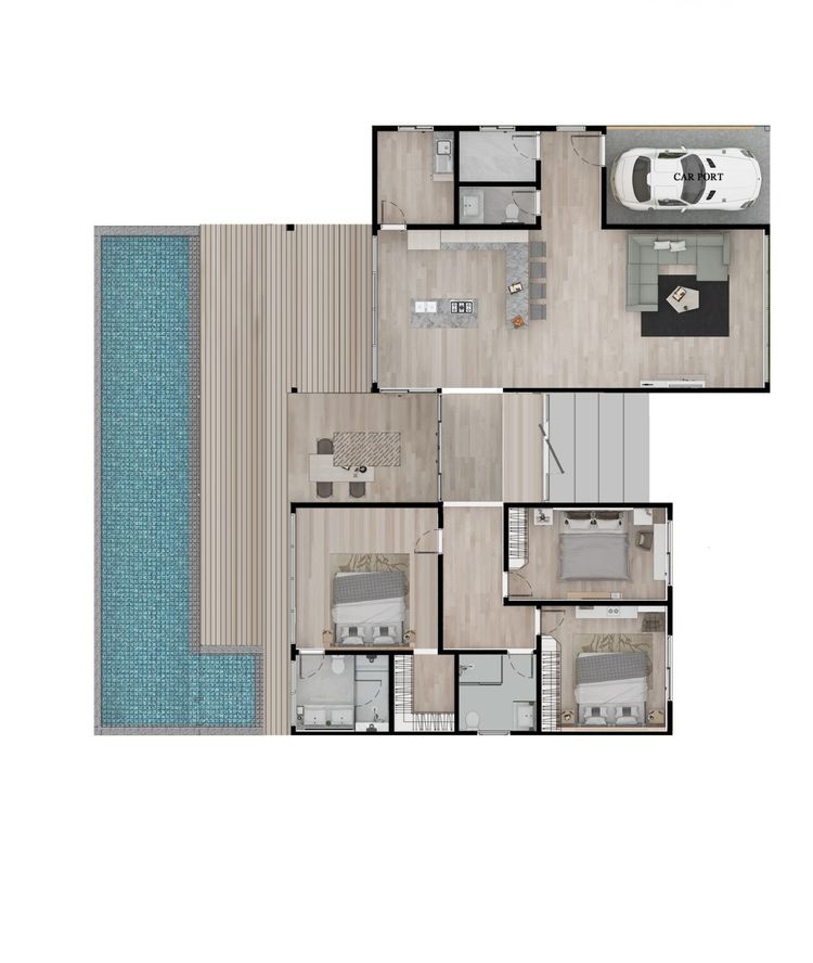 ภาพแบบบ้าน-Modena Zee