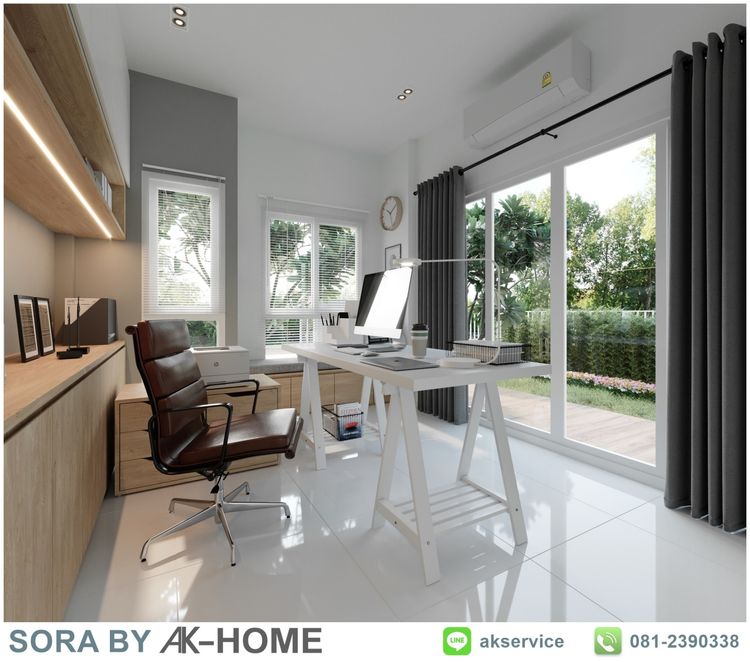 ภาพแบบบ้าน-บ้านเดี่ยวสไตล์ญี่ปุ่น